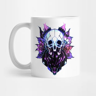 Cyberpunk Flowers Mug